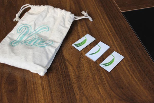 Bean market with three bean tiles